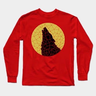 Wolf Moon Geo Long Sleeve T-Shirt